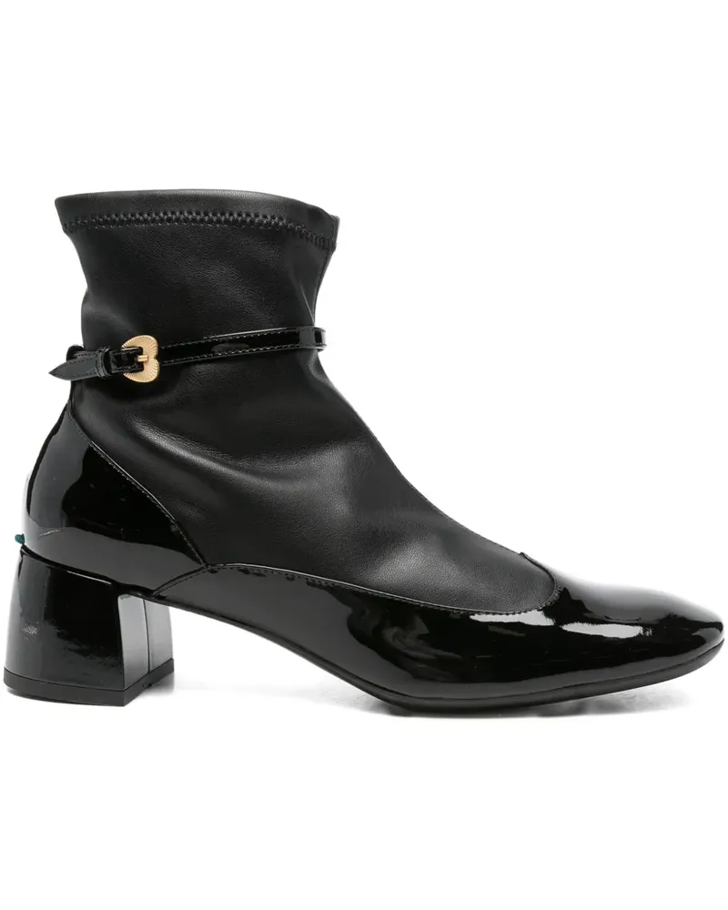 A.BOCCA Stiefeletten mit Schnallen - Schwarz Schwarz