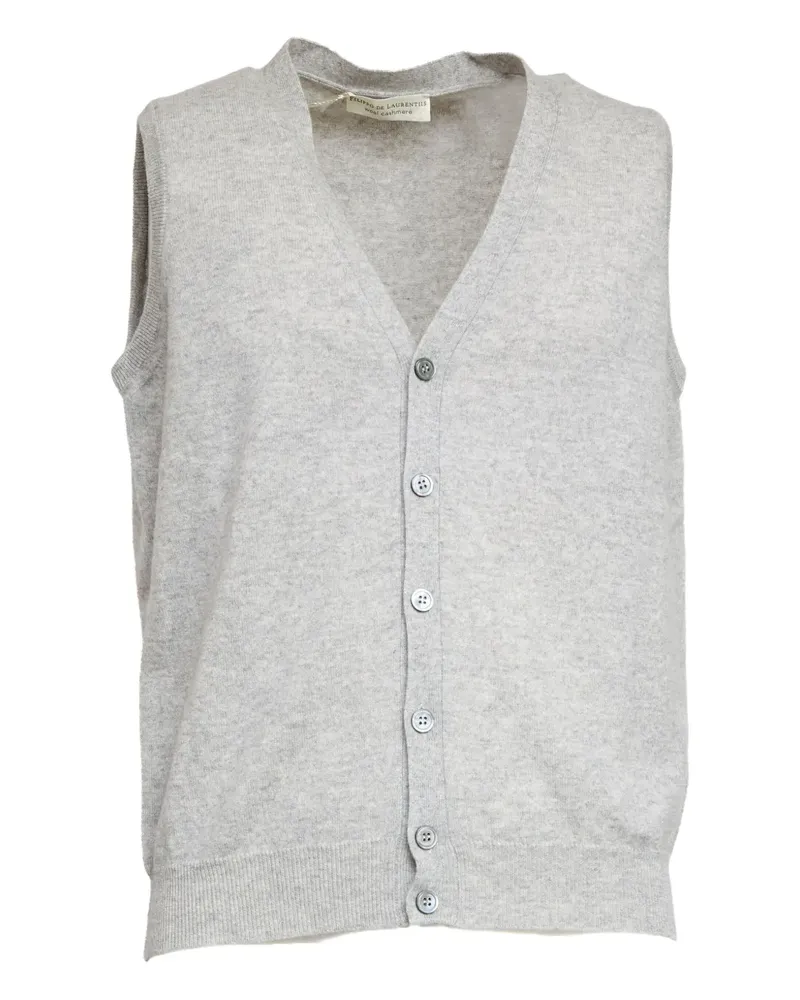 Filippo de Laurentiis Geknöpfte Weste - Grau Grau