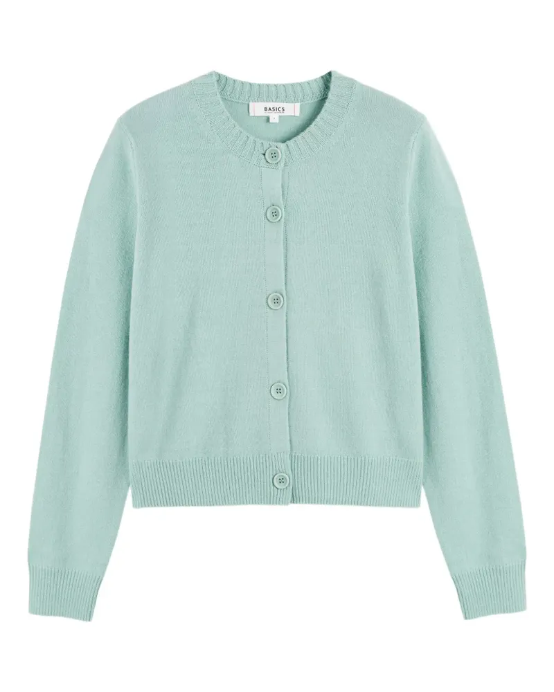 Chinti & Parker Cardigan mit rundem Ausschnitt - Grün Grün
