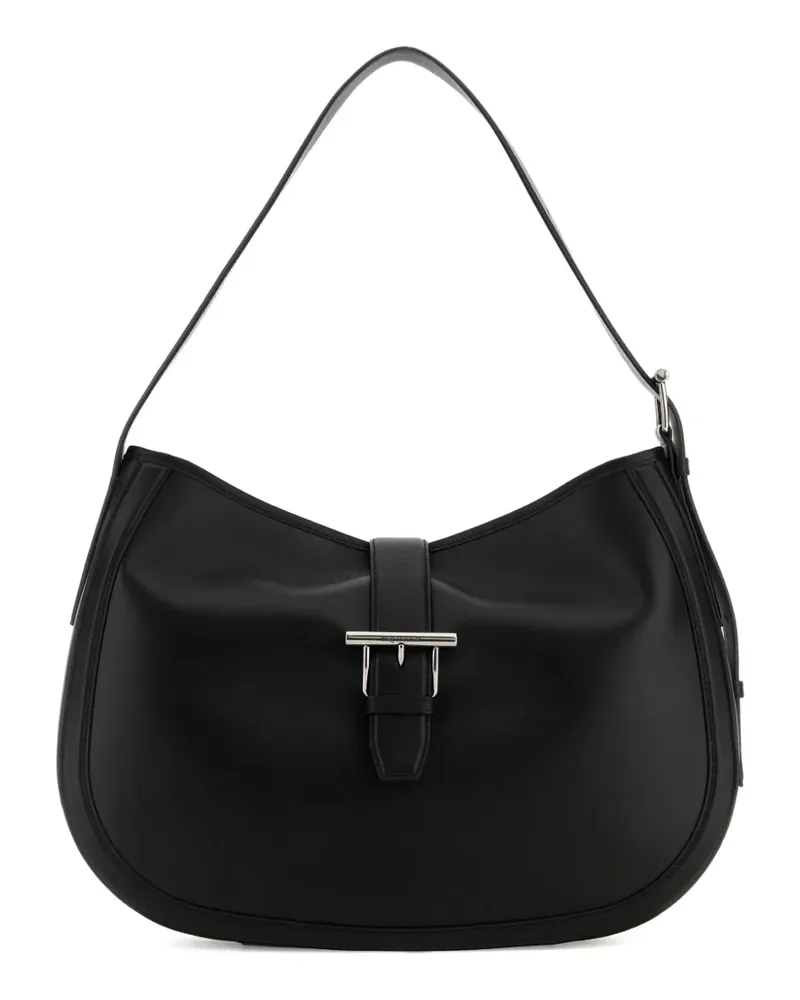 Alexander McQueen T-Bar Schultertasche mit Schnallenverschluss - Schwarz Schwarz