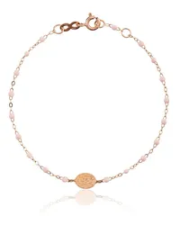 Gigi Clozeau 18kt Rotgoldarmband mit Perlen Rosa