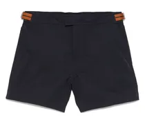 Badeshorts mit Streifendetail - Blau