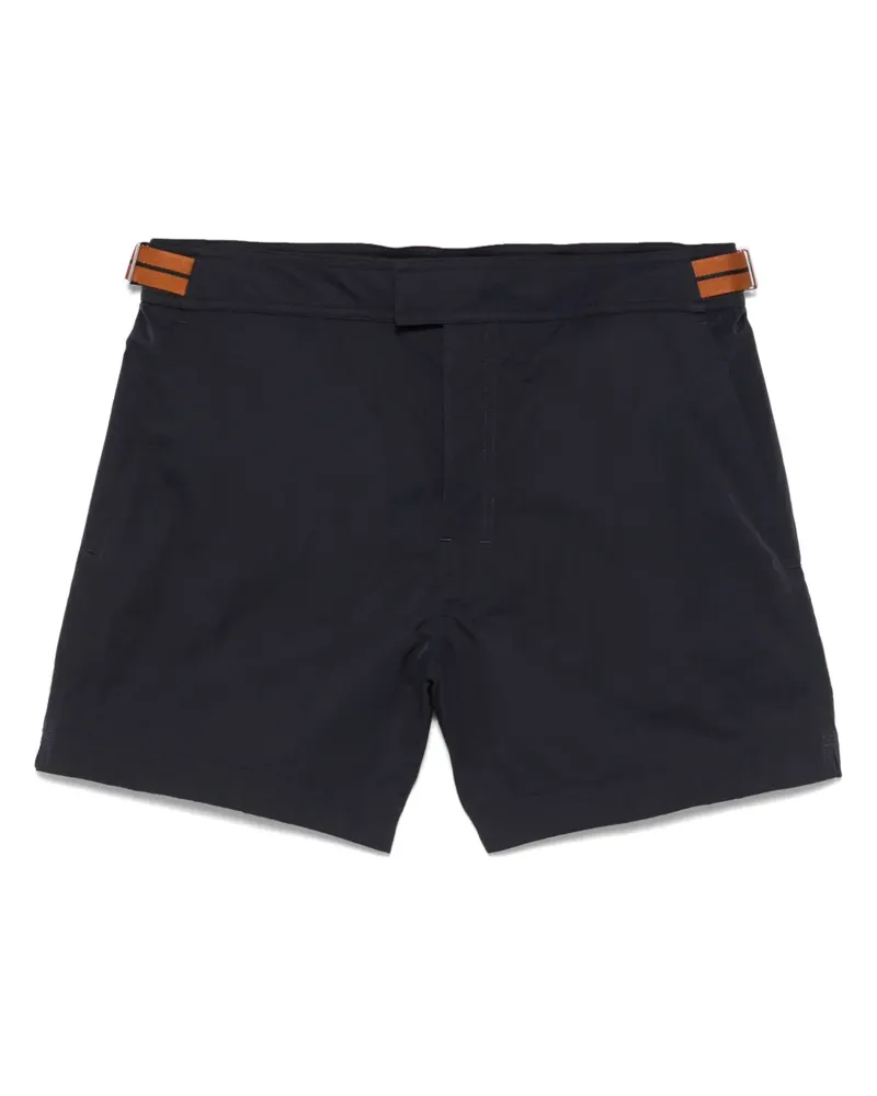 Ermenegildo Zegna Badeshorts mit Streifendetail - Blau Blau