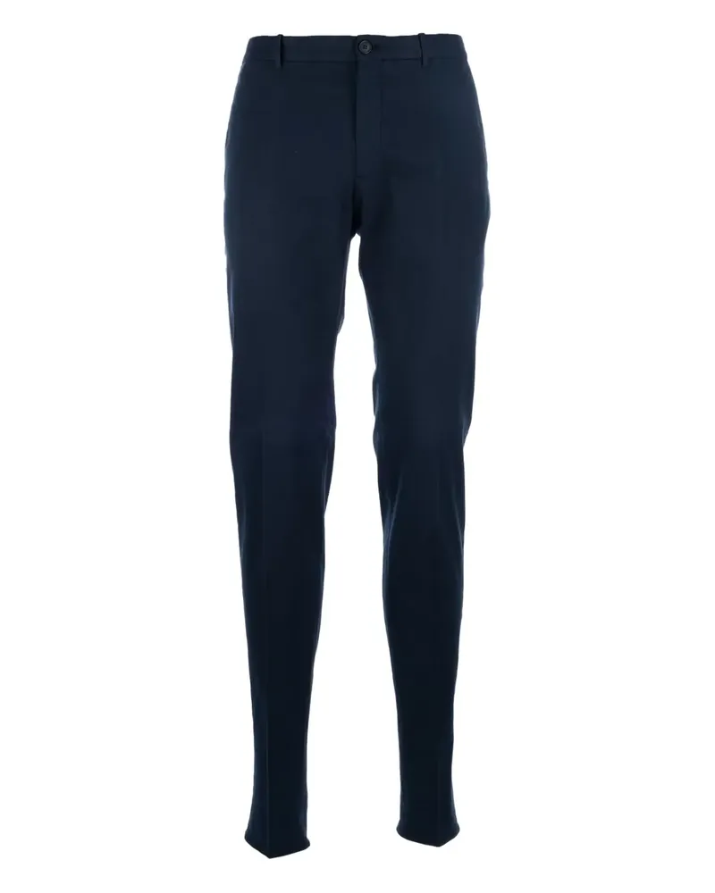 Incotex Hose mit Knöpfen - Blau Blau