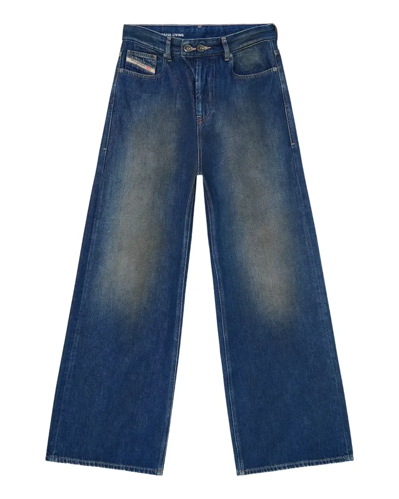 Diesel D-Sire Jeans mit niedriger Taille 1996 - Blau Blau