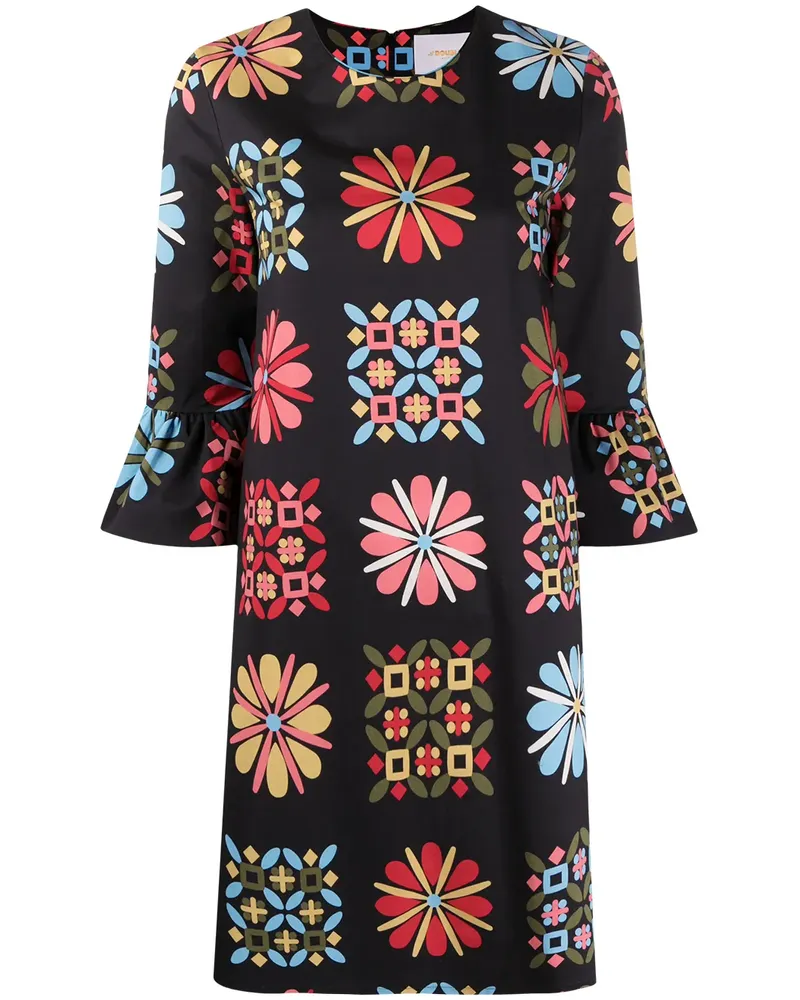 La DoubleJ Kleid mit lockerem Schnitt - Schwarz Schwarz