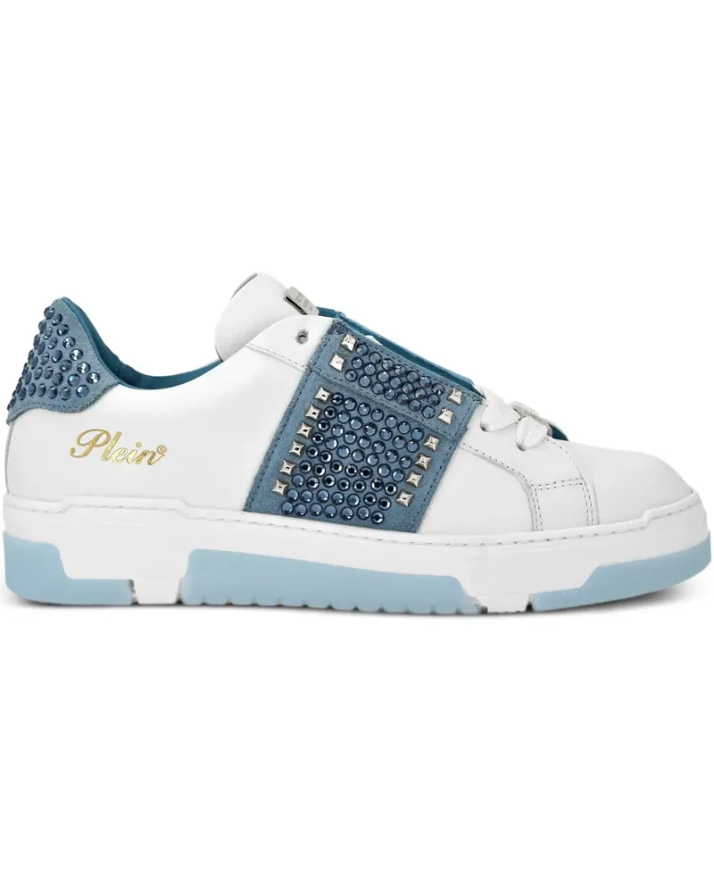 Philipp Plein Sneakers mit Nieten - Blau Blau