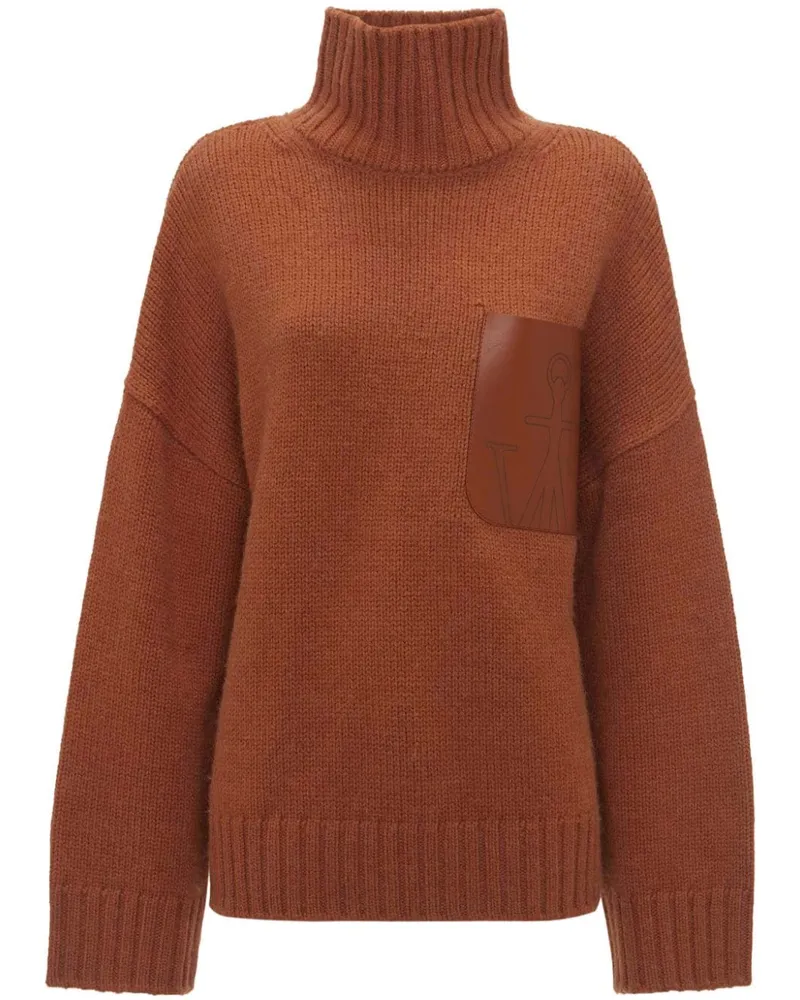 J.W.Anderson Gerippter Pullover - Braun Braun