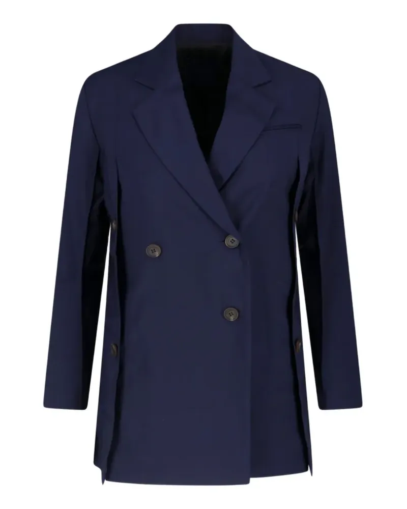 Eudon Choi double-breasted coat - Blau Blau