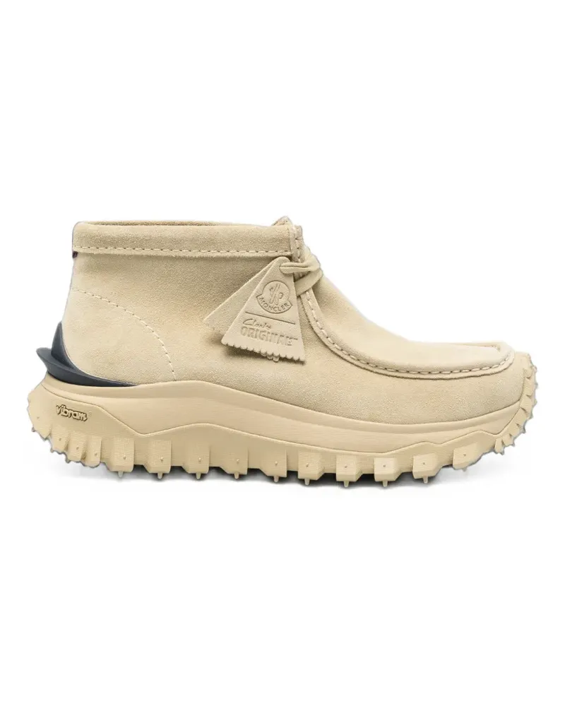 Moncler x Clarks Wallabee Vibram ankle boots - Nude Nude