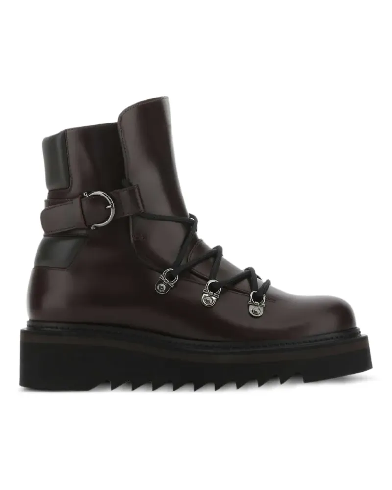 Ferragamo Elimo Stiefeletten - Braun Braun