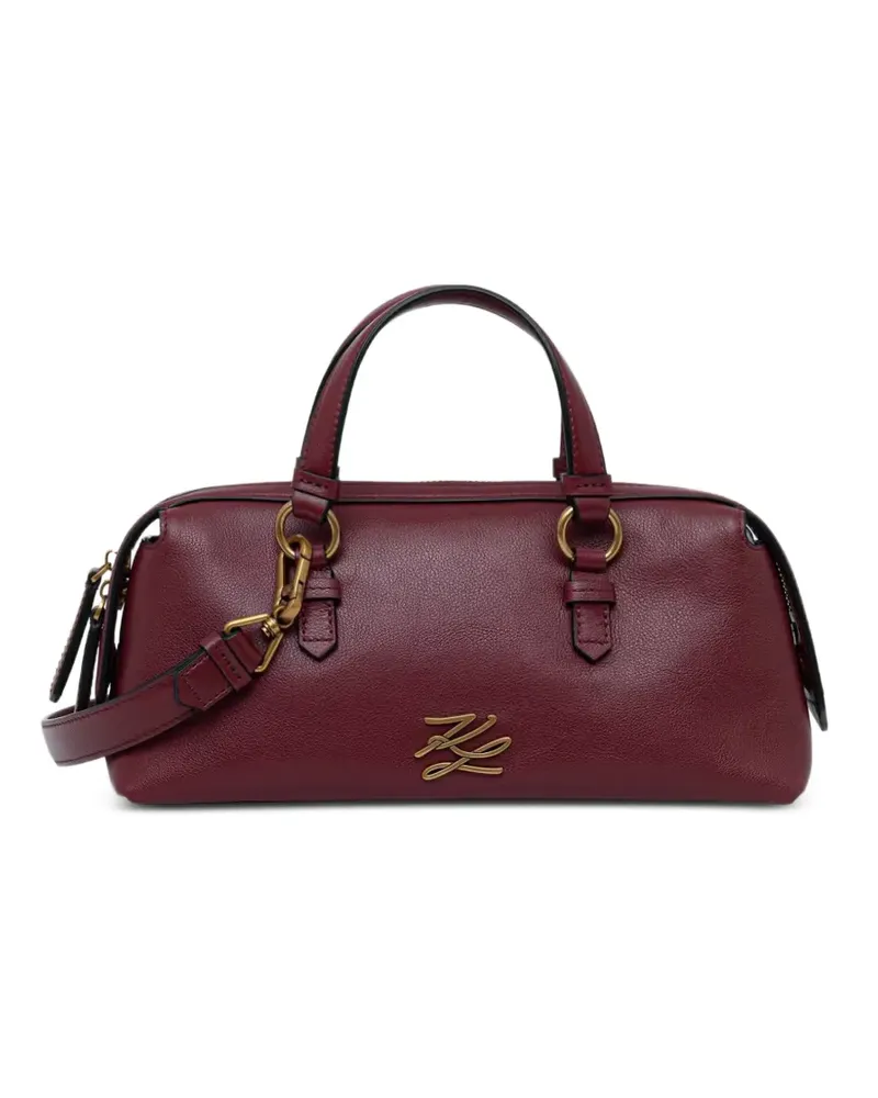 Karl Lagerfeld Längliche K/Autograph Tote Bag - Rot Rot