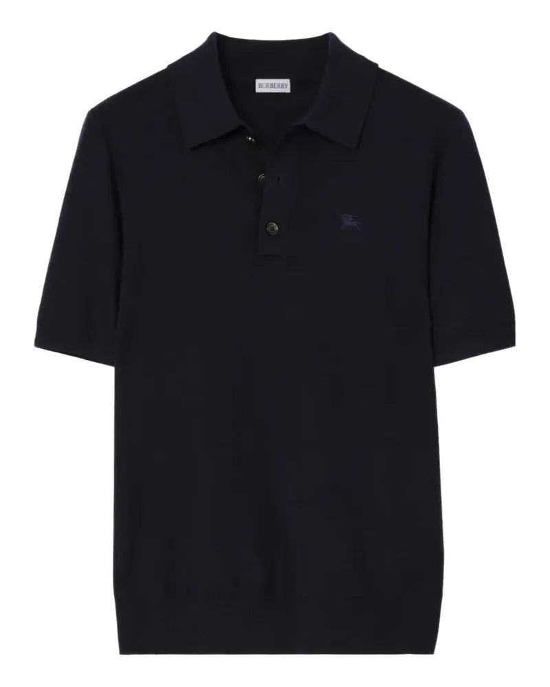 Burberry cashmere polo shirt - Blau Blau