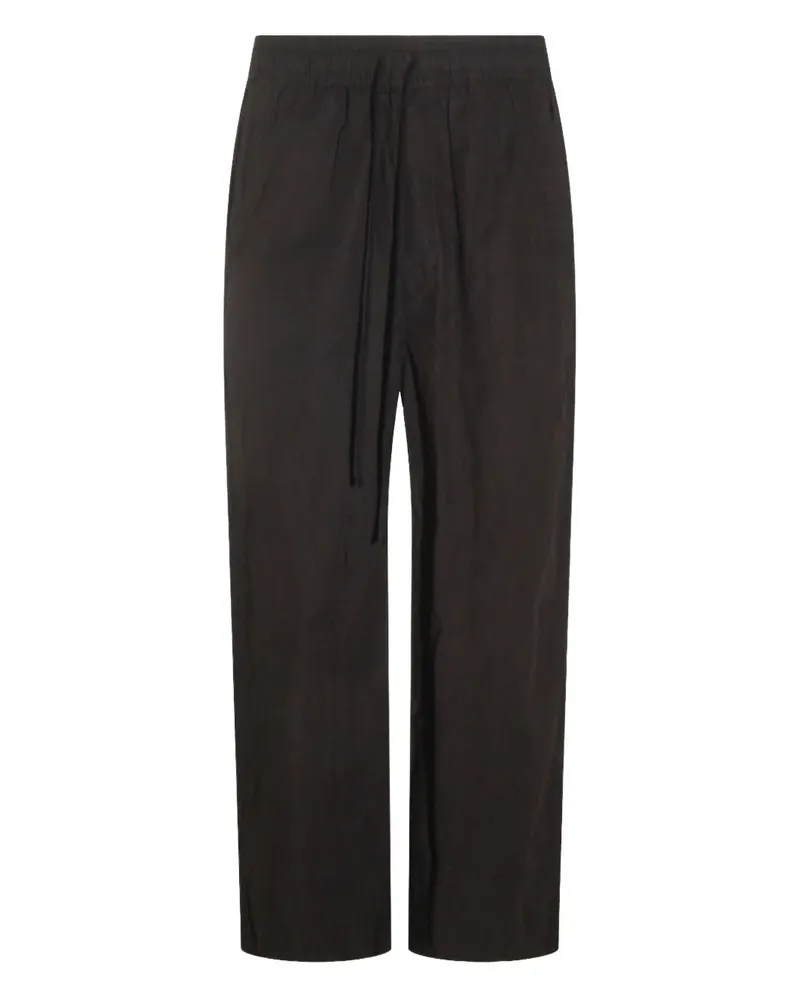 THOM KROM Gerade Hose mit elastischem Bund - Schwarz Schwarz