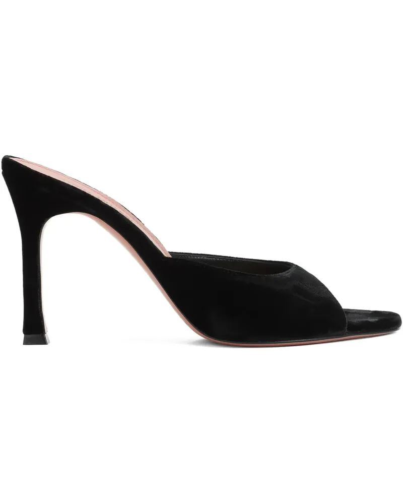 Amina Muaddi 105mm Alexa heeled sandals - Schwarz Schwarz
