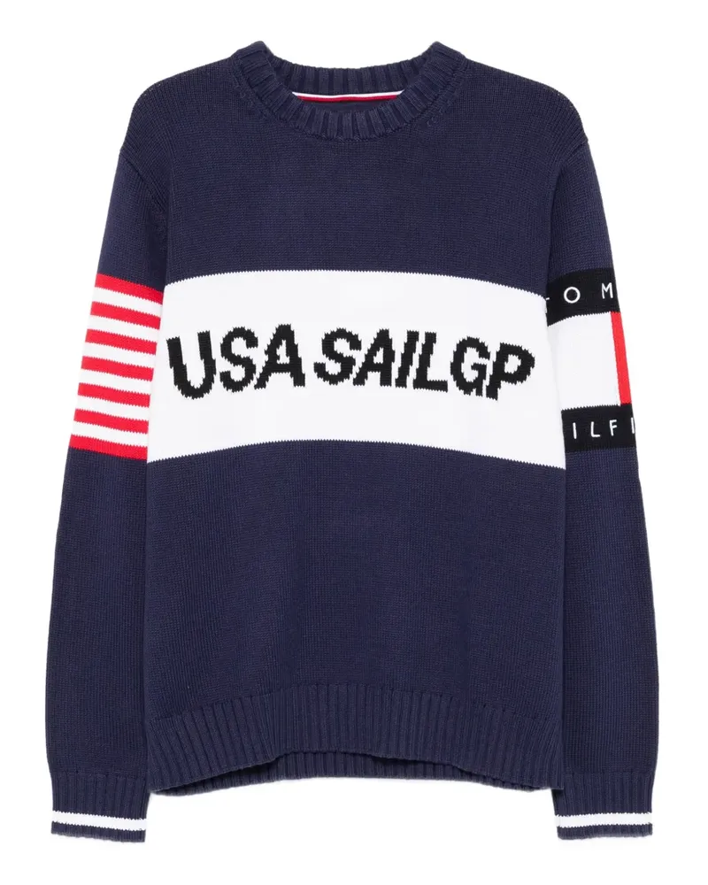 Tommy Hilfiger x Sail GP USA sweater - Blau Blau