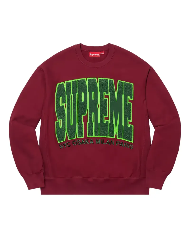 Supreme Being Cities Arc Sweatshirt - Rot Rot