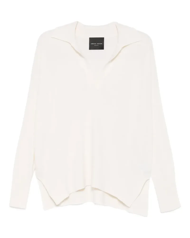 Roberto Collina Langärmeliger Pullover - Nude Nude