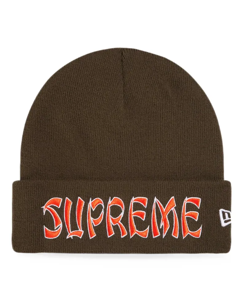 Supreme Being x New Era® Action Beanie - Braun Braun