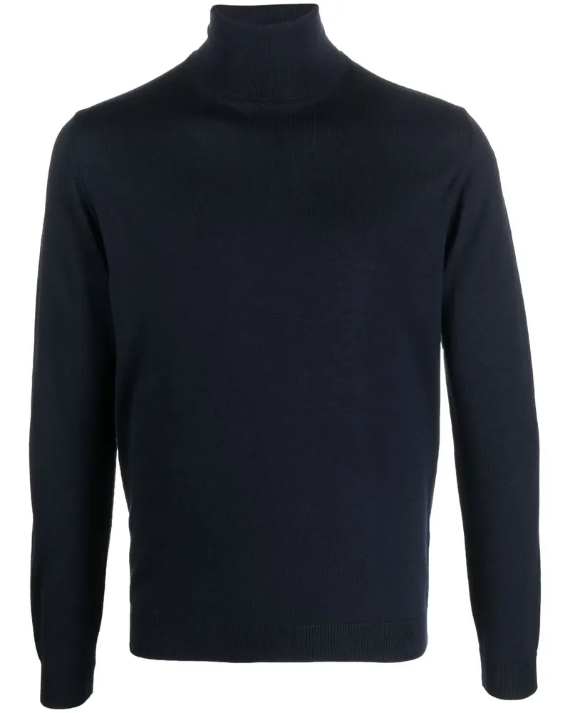Roberto Collina Pullover mit Rollkragen - Blau Blau
