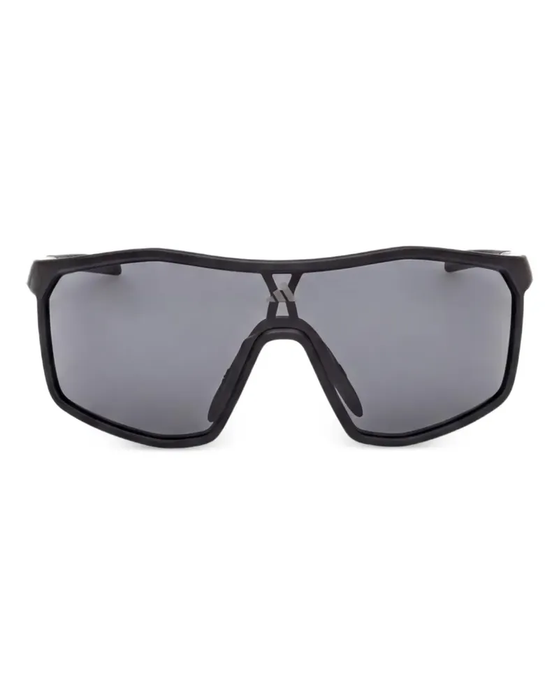 adidas Kalidro Sonnenbrille mit geometrischem Gestell - Schwarz Schwarz
