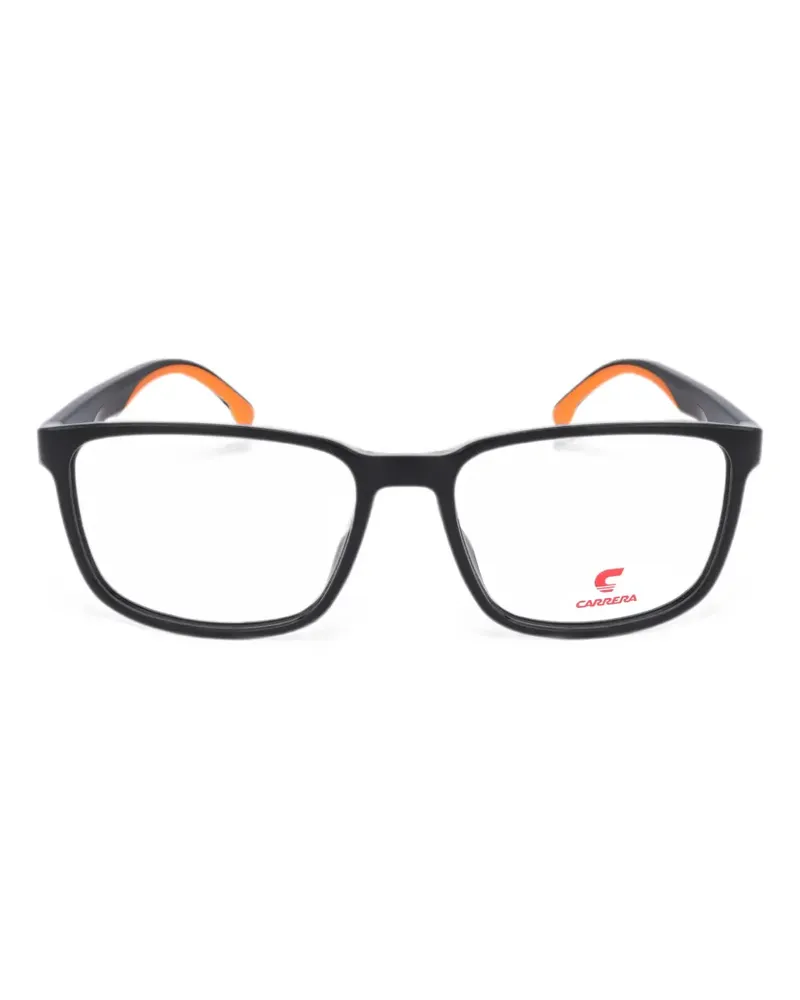 Carrera Brille mit eckigem Gestell - Schwarz Schwarz