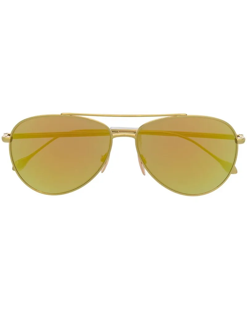 Isabel Marant Verspiegelte Pilotenbrille - Gelb Gelb