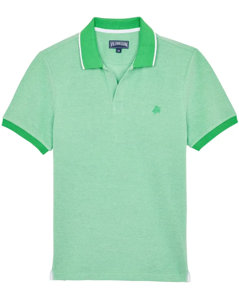 Vilebrequin Poloshirt aus Bio-Baumwolle - Grün Grün