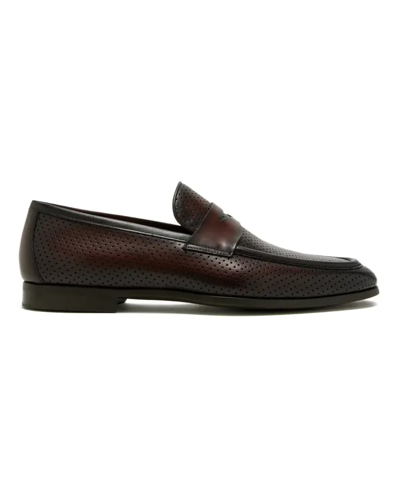 Magnanni perforated loafers - Braun Braun