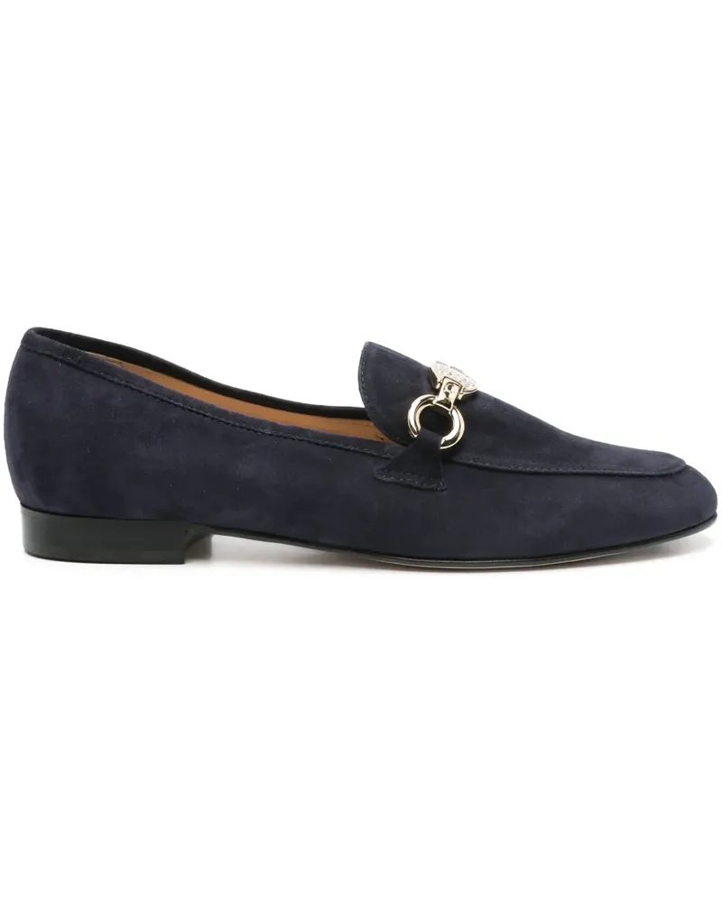 Casadei Loafer aus Wildleder - Blau Blau