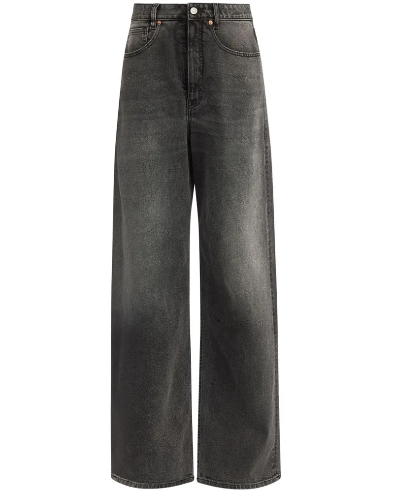 Maison Margiela Jeans mit weitem Bein Grau