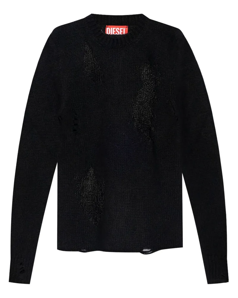 Diesel K-Norman Pullover - Schwarz Schwarz