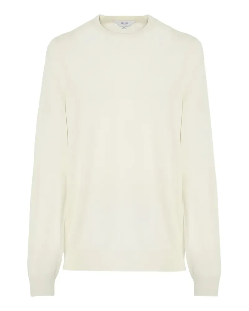 Malo Sandro Sweatshirt mit rundem Ausschnitt - Nude Nude