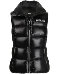 Mackage Weste mit Logo-Patch Schwarz