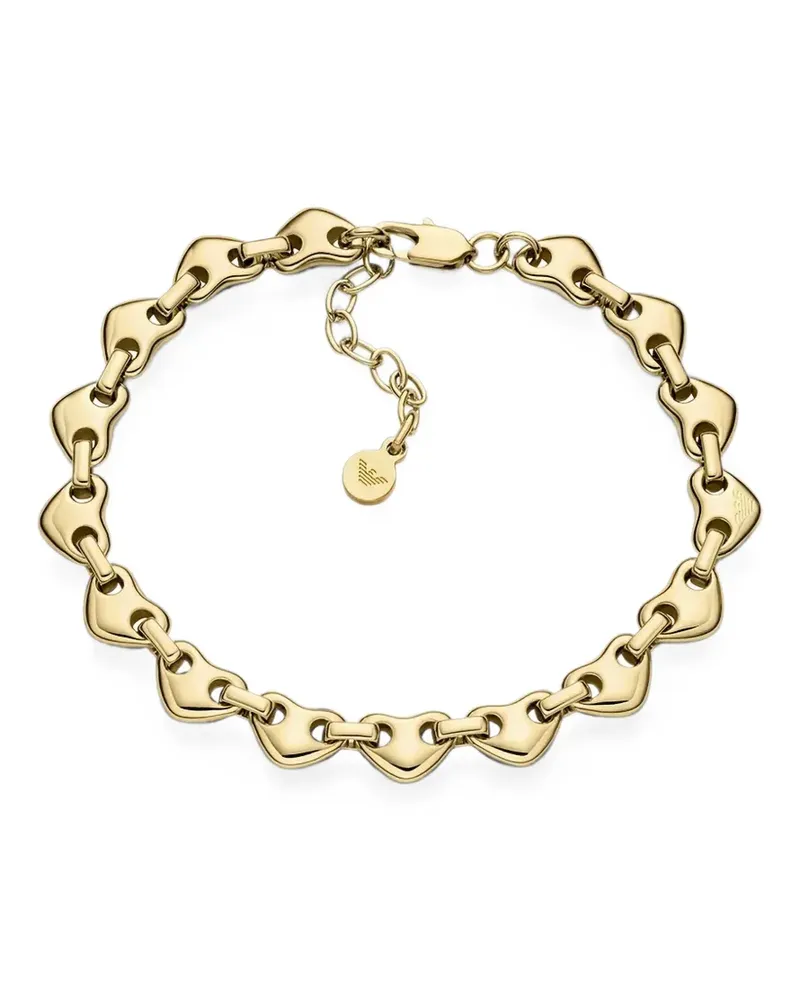 Emporio Armani Armband mit Herzgliedern - Gold Gold