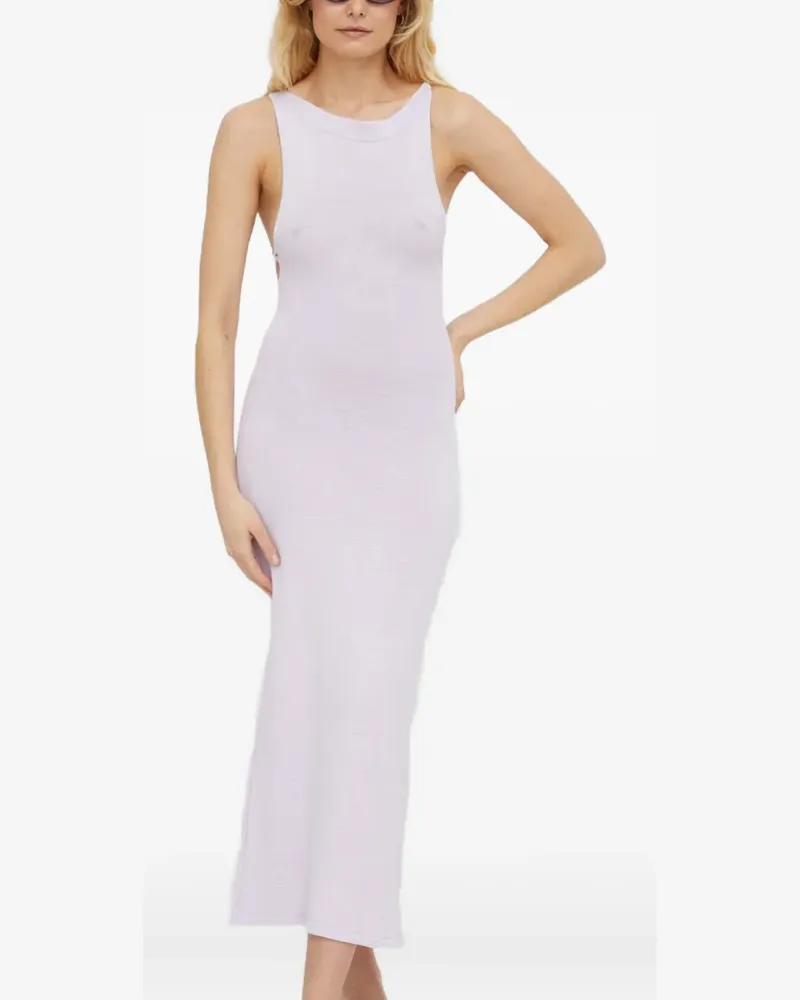 Alohas open-back midi dress - Violett Violett
