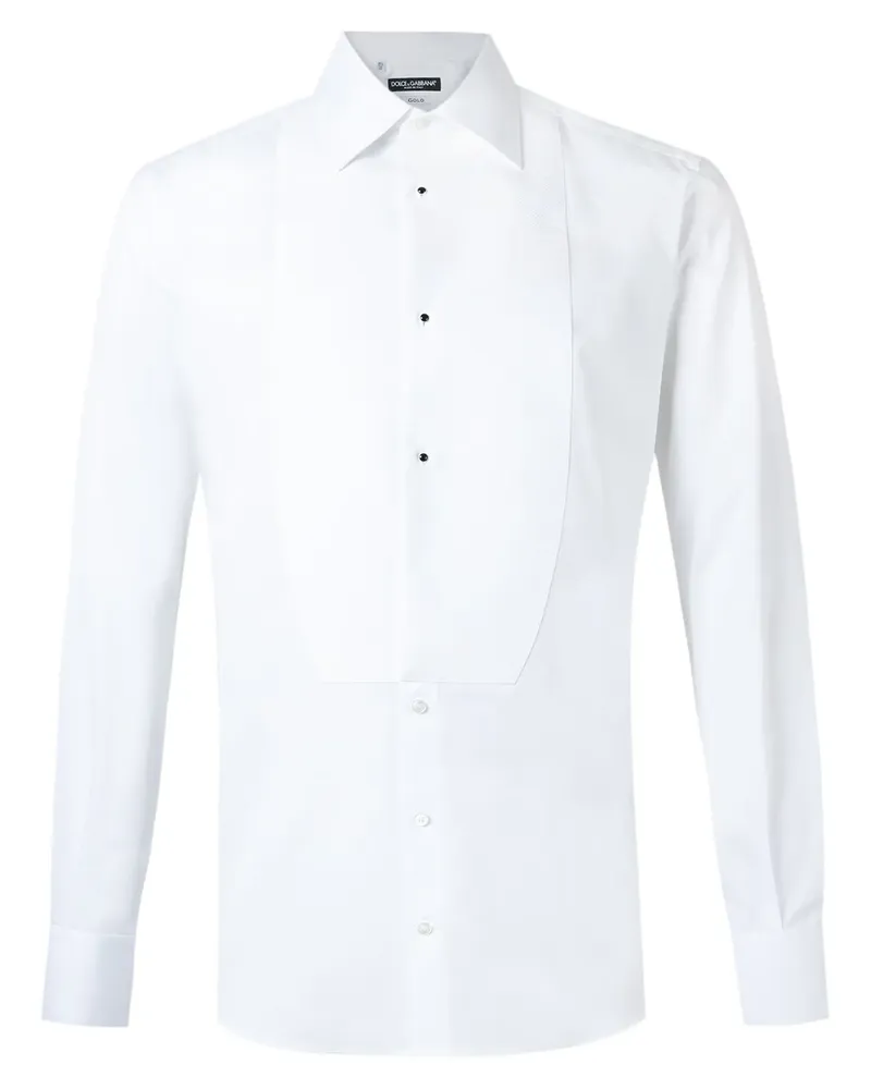 Dolce & Gabbana Smoking-Hemd - Weiß Weiß