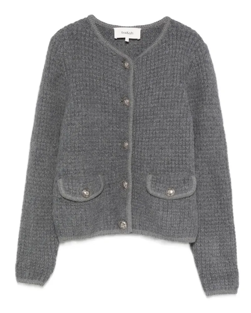 ba&sh Harry Cardigan mit Taschen - Grau Grau