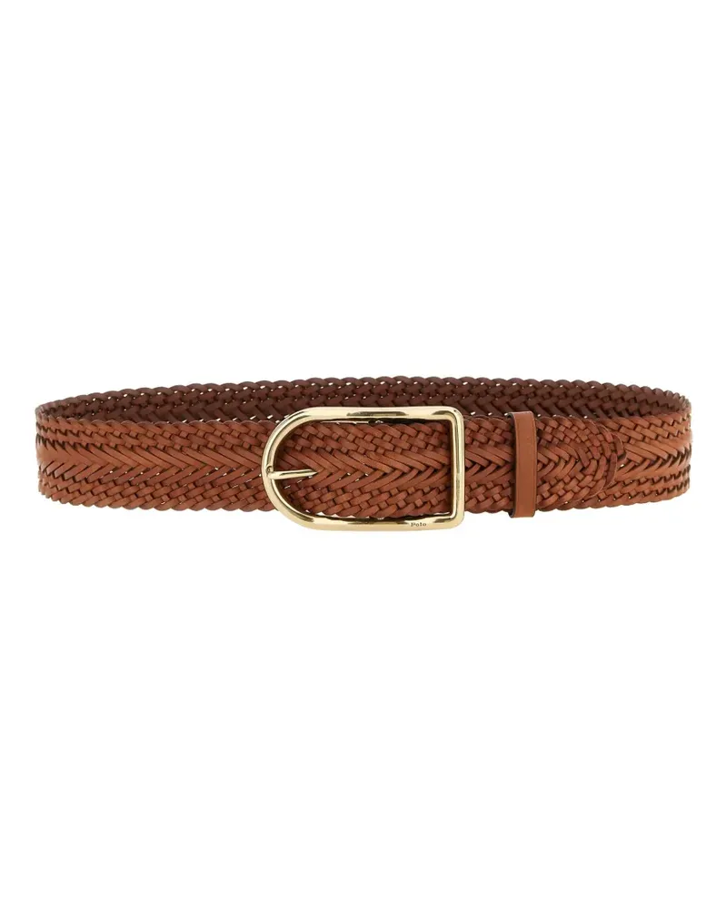 Ralph Lauren braided buckle belt - Braun Braun