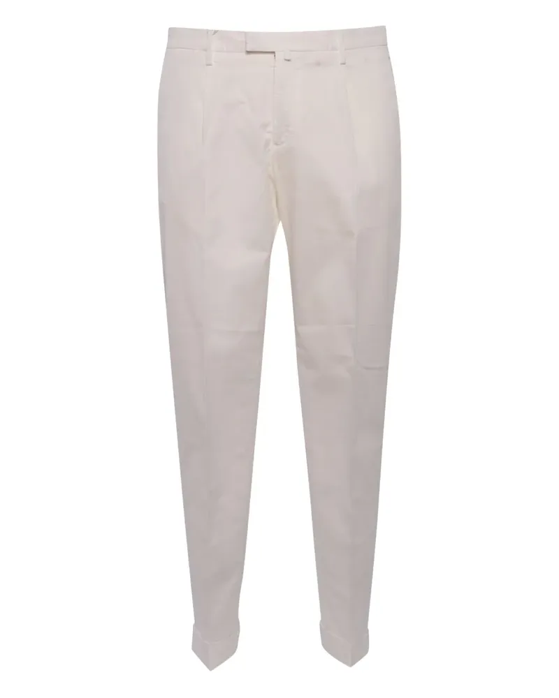 Briglia 1949 Hose mit plissierten Bündchen - Weiß Weiß