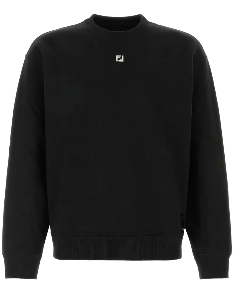 Fendi Klassisches Sweatshirt - Schwarz Schwarz