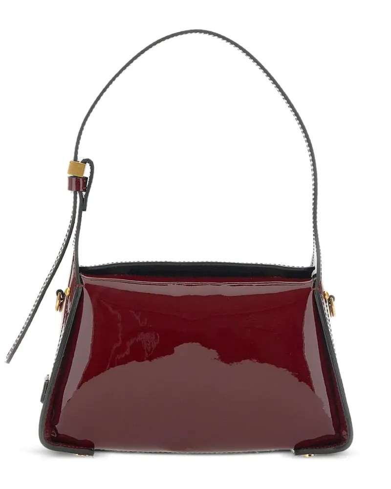 Gianni Chiarini Schultertasche aus Lackleder - Rot Rot