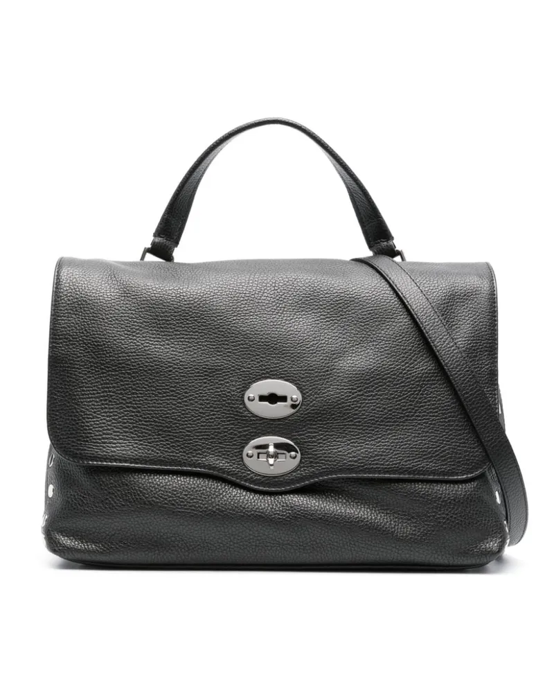 Zanellato Postina Handtasche - Schwarz Schwarz