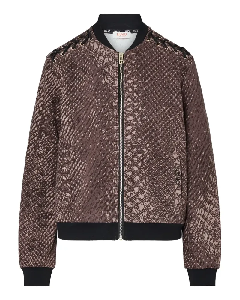 Liu Jo sweatshirt with laces - Braun Braun