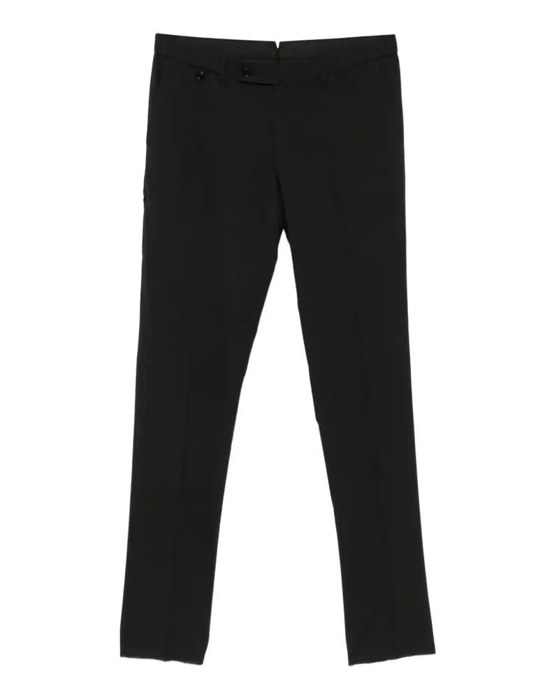 PT TORINO belt-loopsw trousers - Schwarz Schwarz