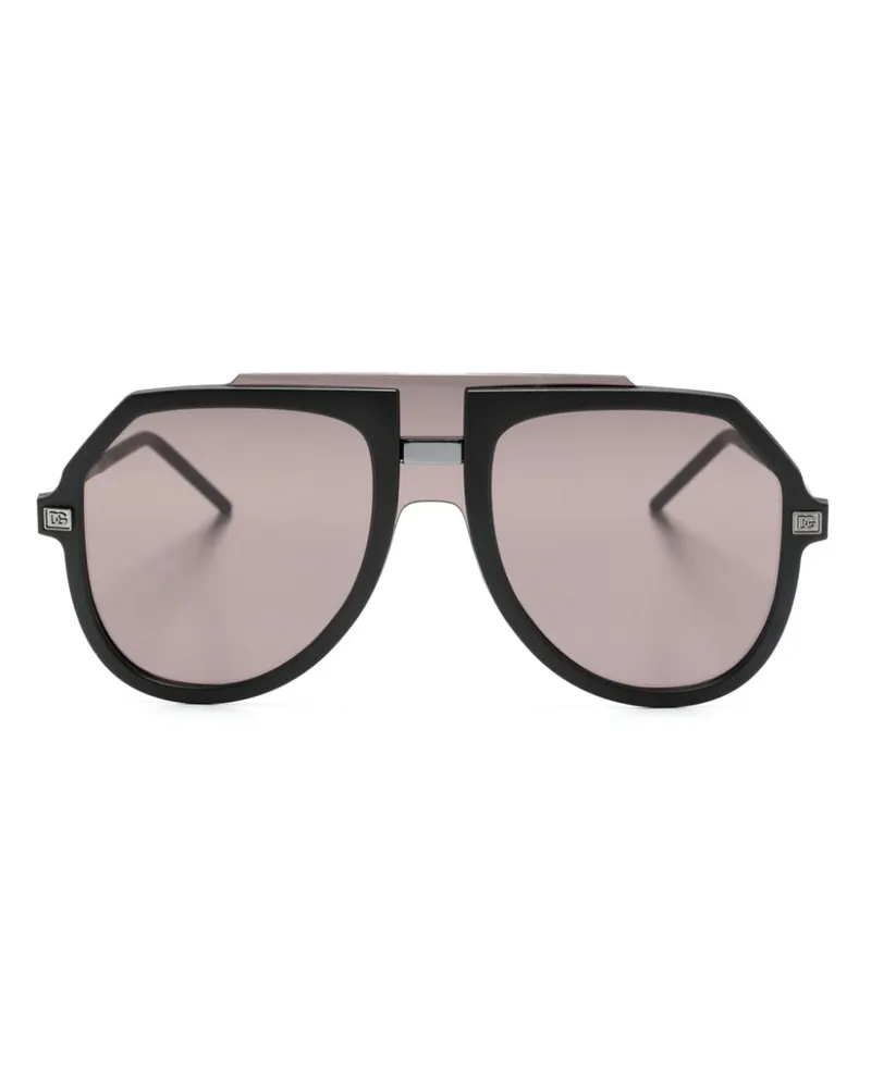 Dolce & Gabbana DG6195 Pilotenbrille - Schwarz Schwarz