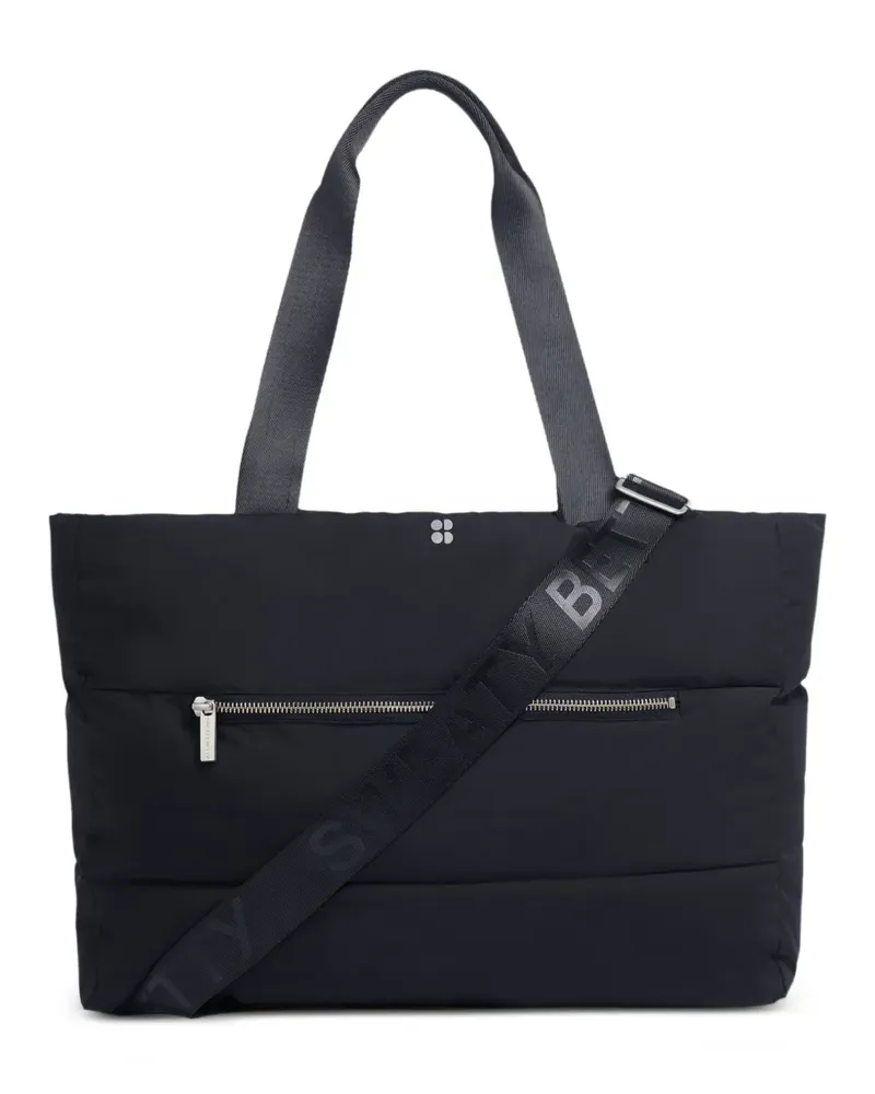 Sweaty Betty Tote Bag mit Logo-Riemen - Schwarz Schwarz