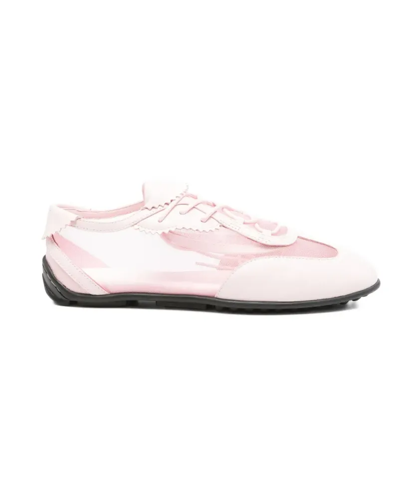 Stine Goya Sneakers mit Mesh-Einsatz - Rosa Rosa