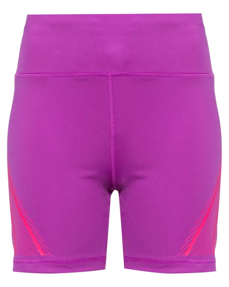adidas Lauf-Shorts mit grafischem Print - Violett Violett