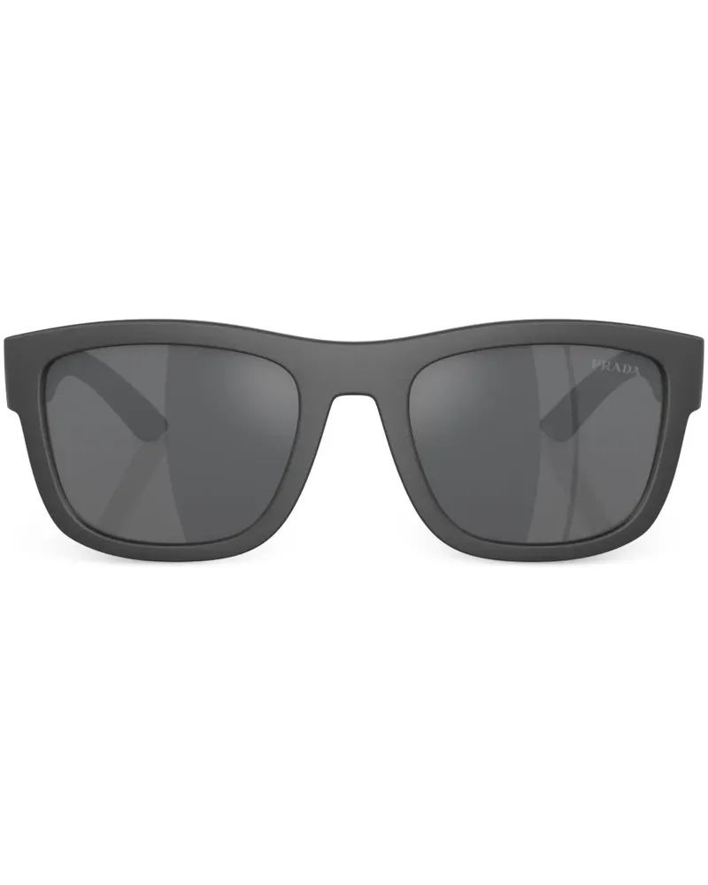 Prada Eckige PS01WS Sonnenbrille - Grau Grau